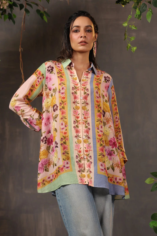 Printed Short Top