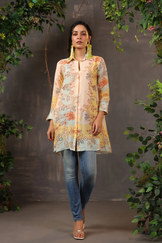 Printed Short Tops