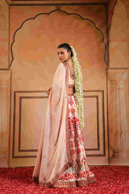 Printed Embellished Lehanga