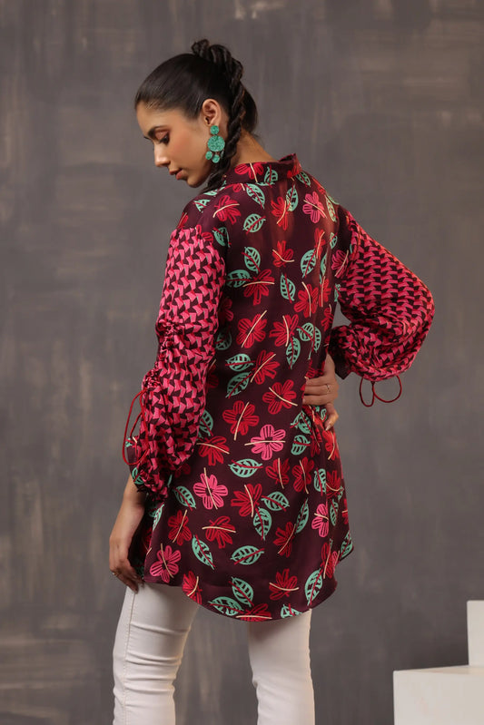 Printed Short Top