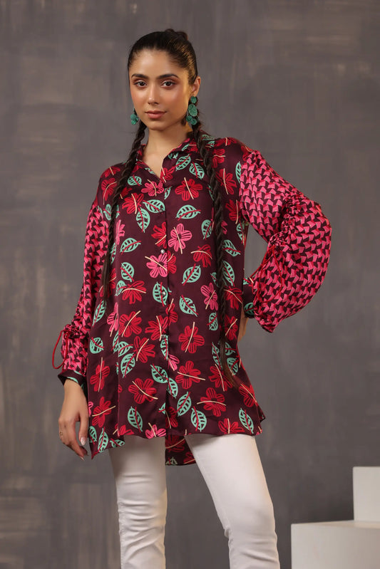 Printed Short Top