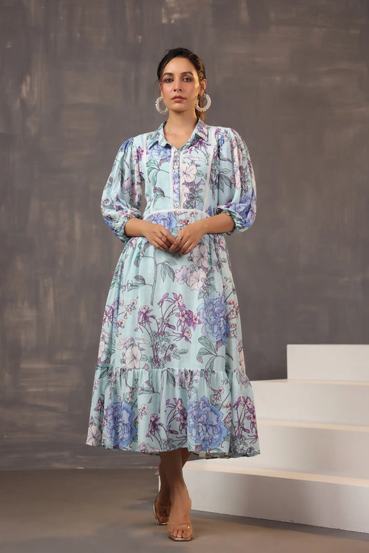 Floral Printed Dress