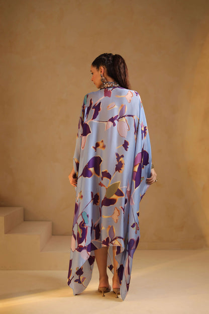 Printed Drape Dress