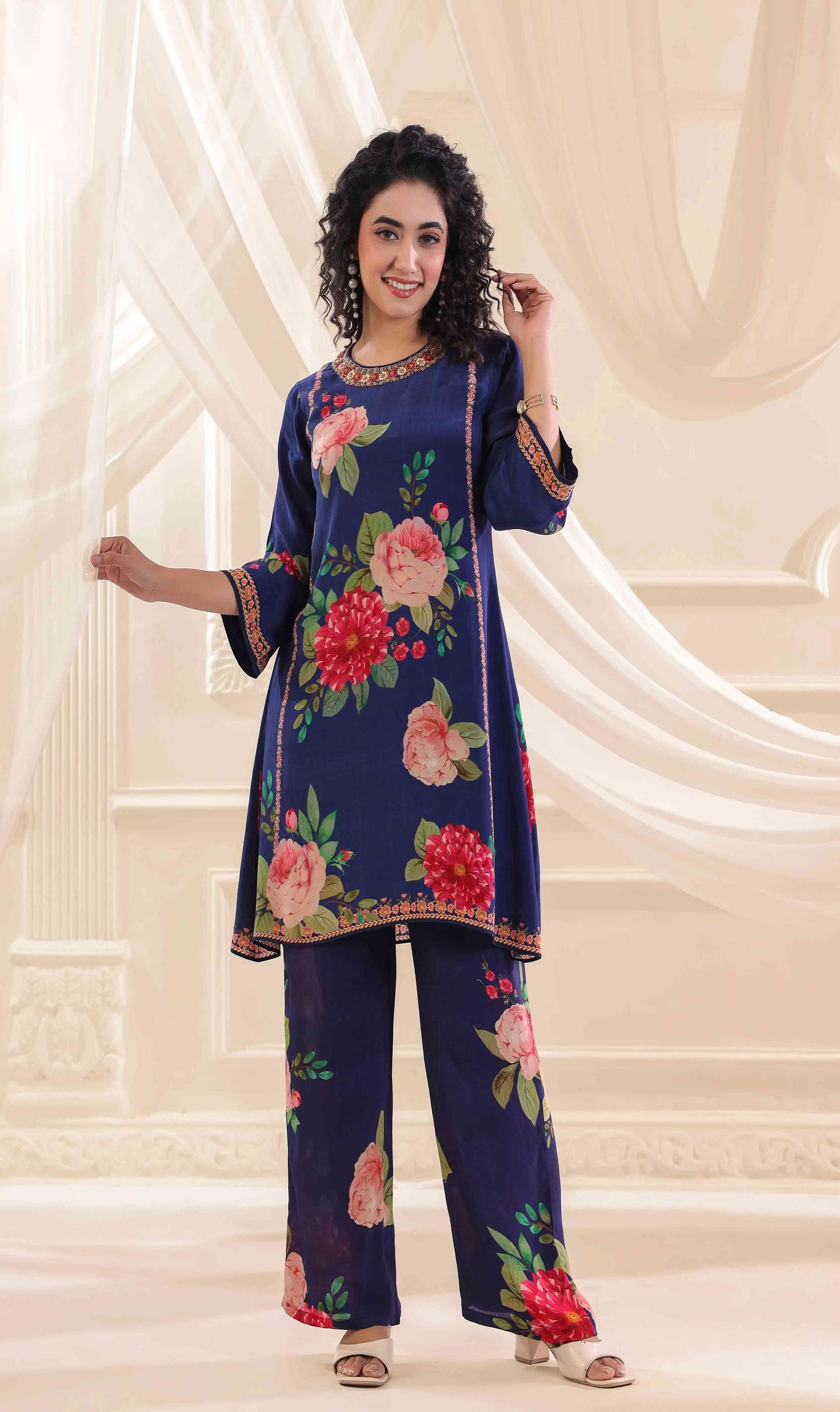 Printed Kurti with Pant