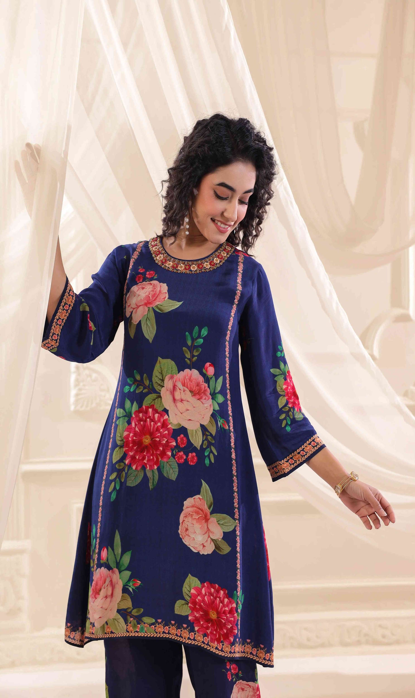 Printed Kurti with Pant