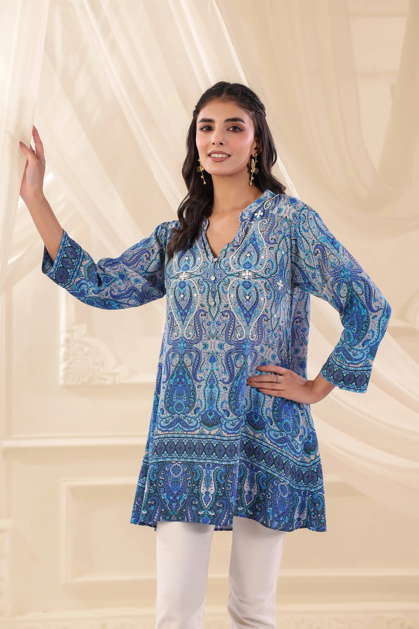 Printed Short Top