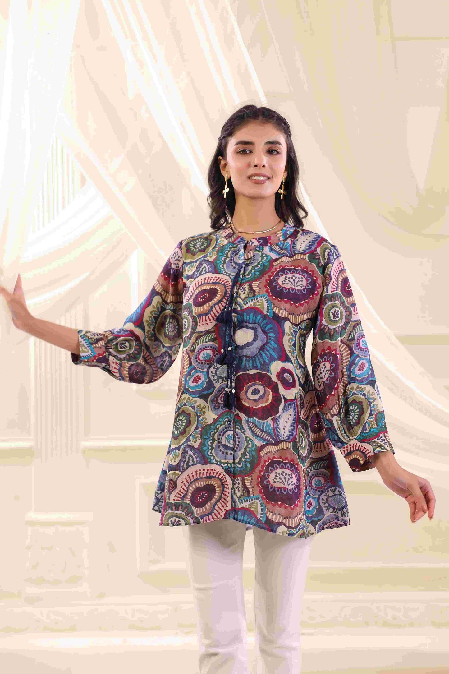 Printed Short Top