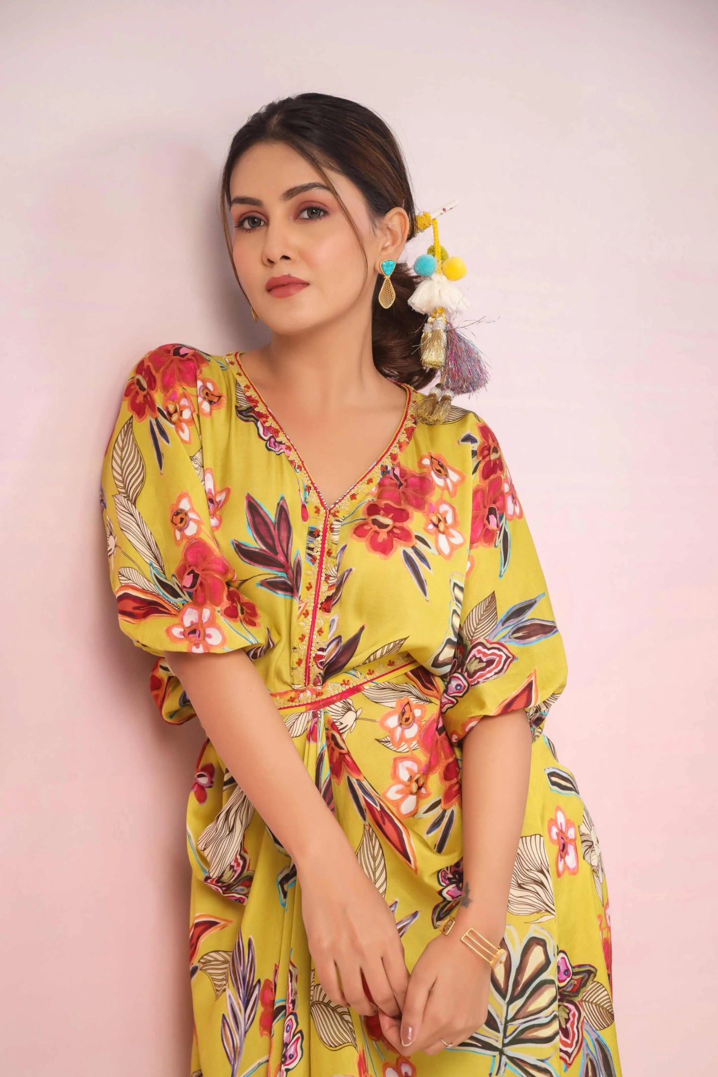 Fancy Cut Dhoti Type Dress