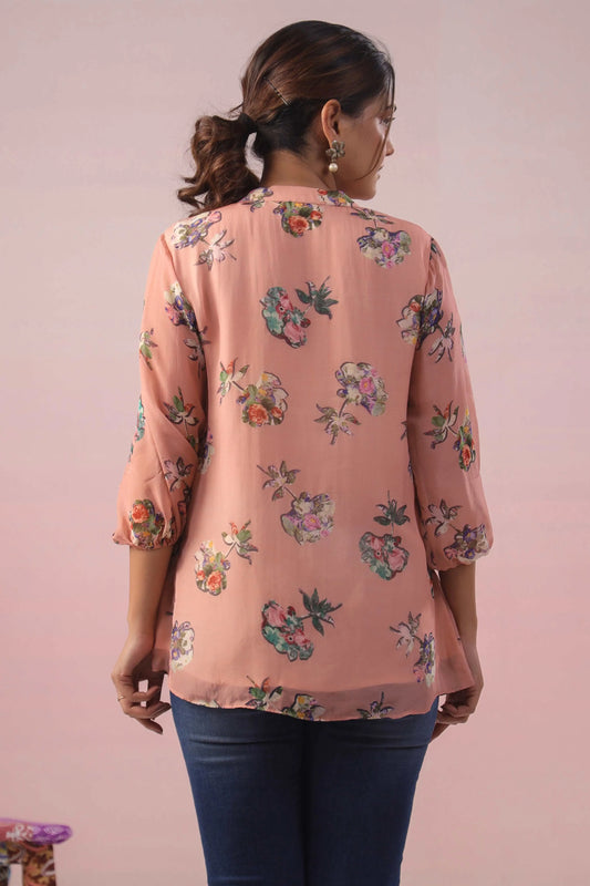 Printed Short Top