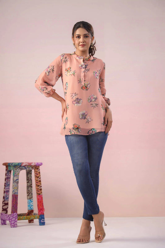 Printed Short Top