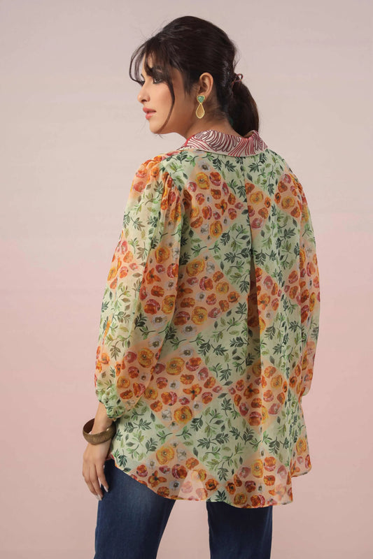 Printed Short Top