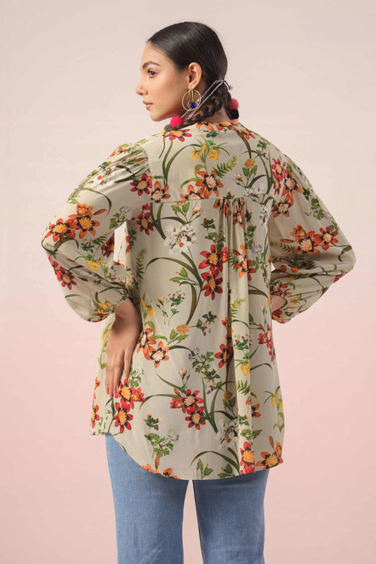 Printed Short Top