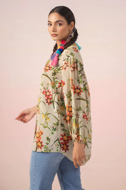Printed Short Top
